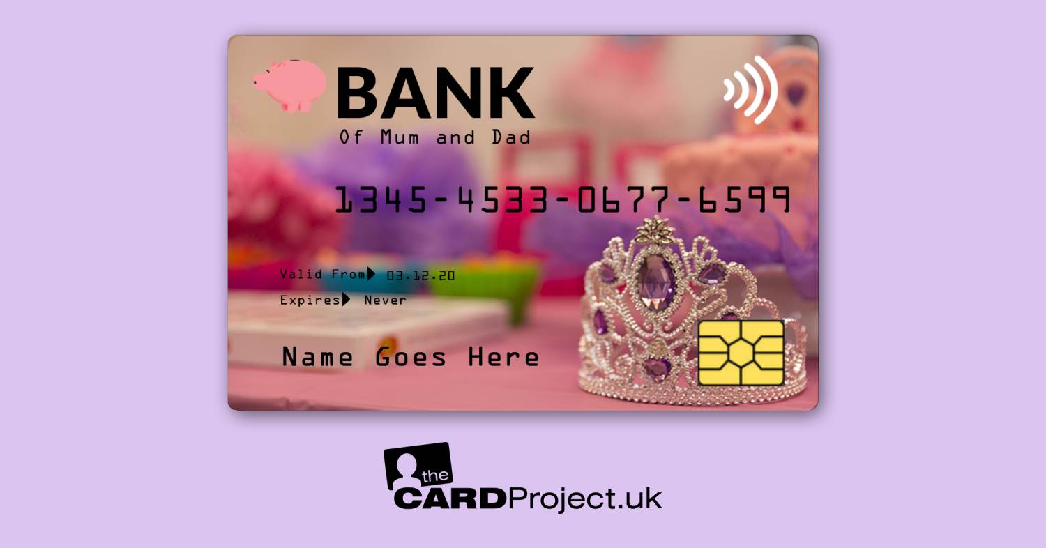 Kids Princess Toy Credit Card